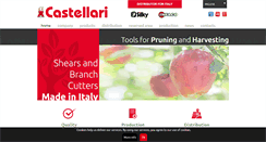 Desktop Screenshot of castellarisrl.com